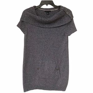 Tommy Hilfiger Cowl Neck Knit Tunic Sweater Dress